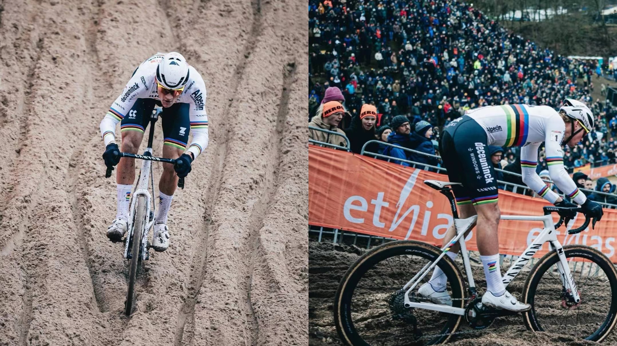 De prachtige etappe van de koning van het crosscountry, Van der Poel verovert de CX World Cup